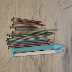 Knitting needles